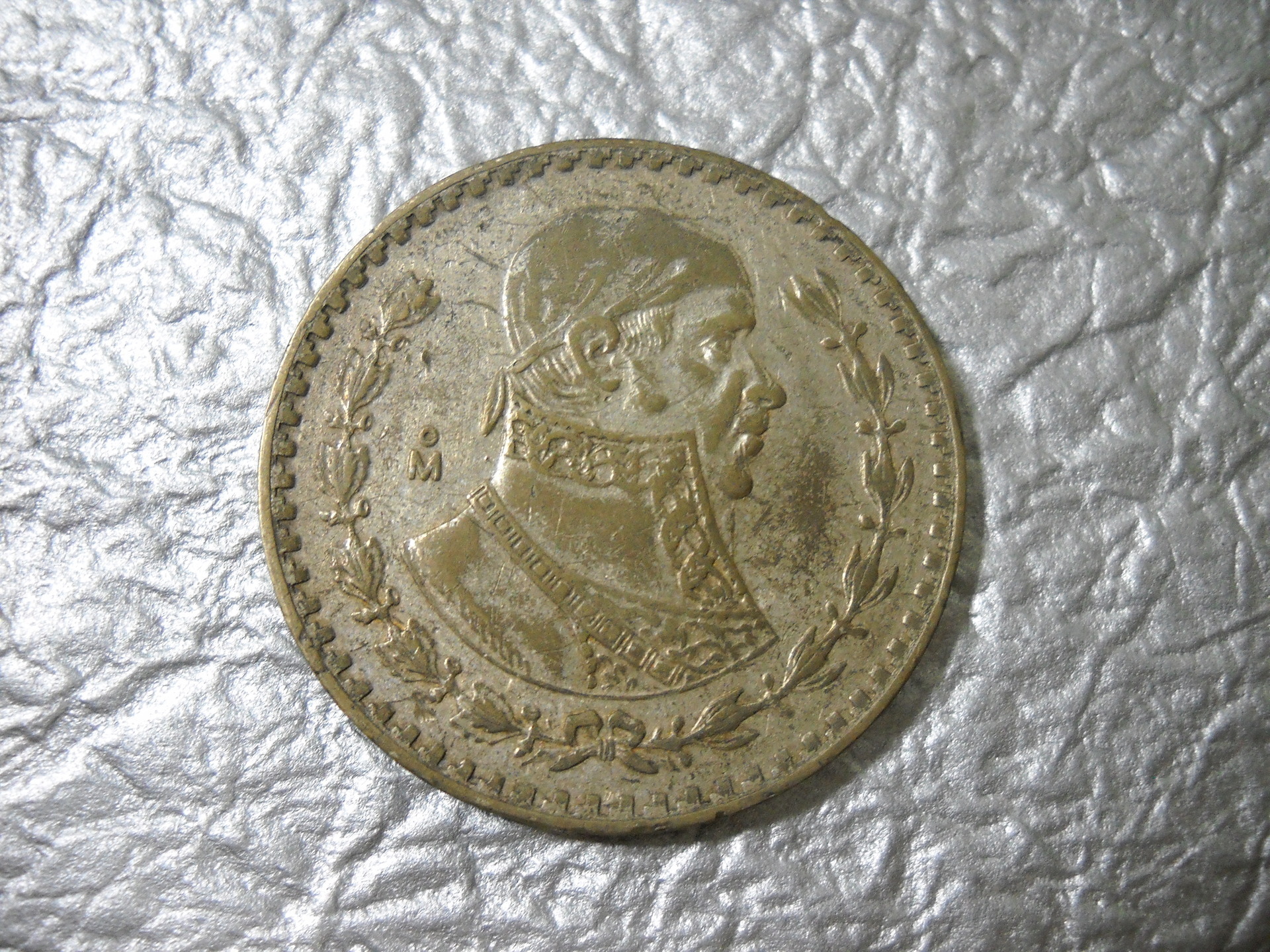 メキシコ銀貨 1965年メキシコ 銀貨／ホセ・マリア・モレーロス - 旧 
